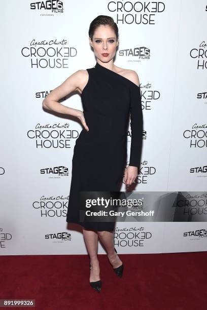 Model Coco Rocha attends the "Crooked House" New York premiere at Metrograph on December 13, 2017 in New York City.