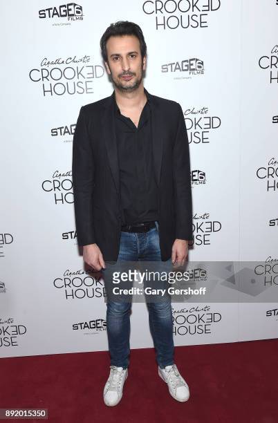 Director Gilles Paquet-Brenner attends the "Crooked House" New York premiere at Metrograph on December 13, 2017 in New York City.