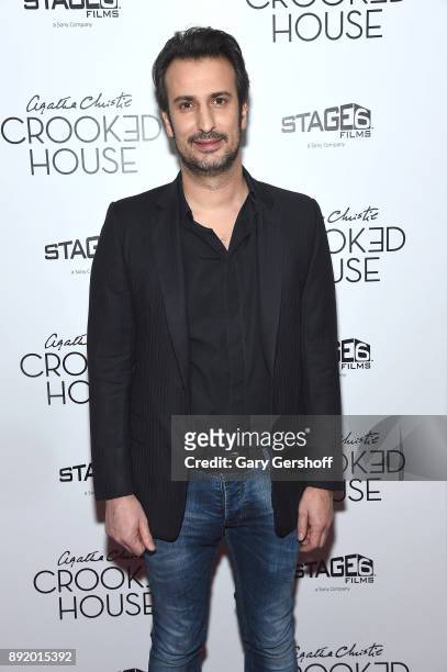 Director Gilles Paquet-Brenner attends the "Crooked House" New York premiere at Metrograph on December 13, 2017 in New York City.
