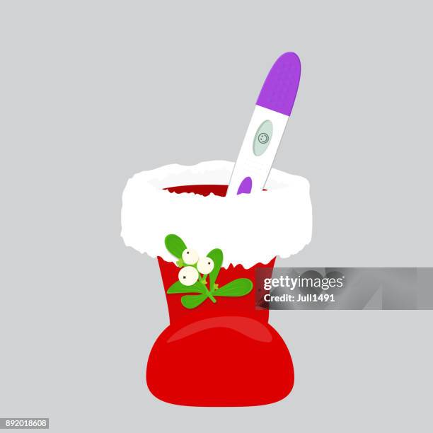 electronic pregnancy test. positive result. - ovulation test stock illustrations