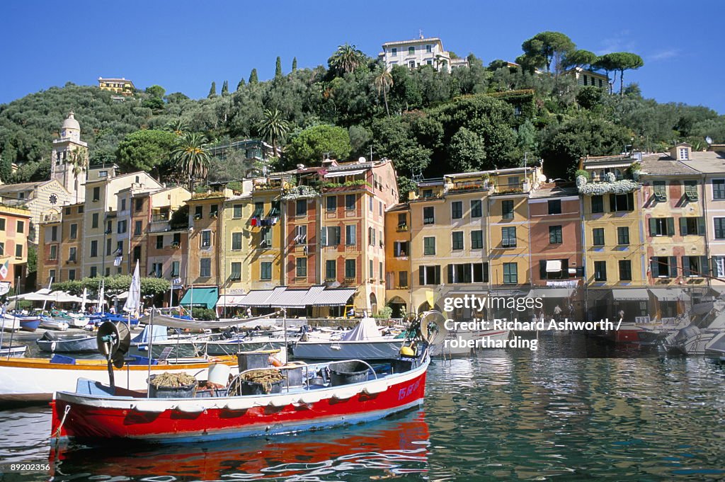 Harbour, Portofino, Liguria, Italy, Europe