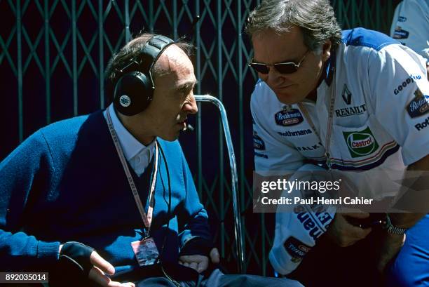 Frank Williams, Patrick Head, Grand Prix of Monaco, Circuit de Monaco, 11 May 1997. Frank Williams and Patrick Head.