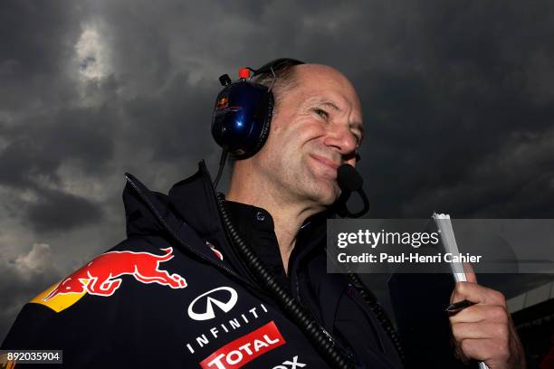 Adrian Newey, Grand Prix of Great Britain, Silverstone Circuit, 10 July 2011.