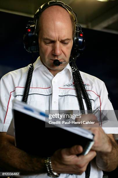 Adrian Newey, Grand Prix of Monaco, Circuit de Monaco, 28 May 2006.