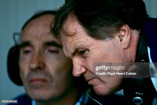 Patrick Head, Frank Williams, Grand Prix of Italy, Autodromo Nazionale Monza, 08 September 1996. Patrick Head with Frank Williams.