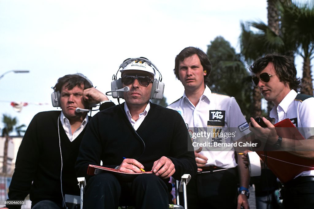 Frank Williams, Patrick Head, Franck Dernie, Charlie Crichton-Stuart, Grand Prix Of The United States West