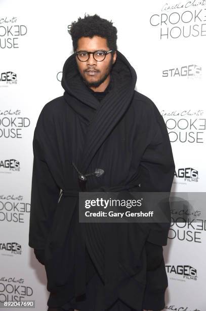 Producer/costume designer Chester Algernal attends the "Crooked House" New York premiere at Metrograph on December 13, 2017 in New York City.