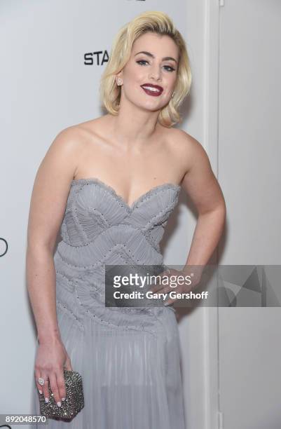 Actress Stefani Martini attends the "Crooked House" New York premiere at Metrograph on December 13, 2017 in New York City.
