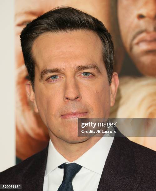 Ed Helms attends the premiere of Warner Bros. Pictures' 'Father Figures' on December 13, 2017 in Los Angeles, California.