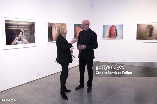 Victor Yelchin attends the "Anton Yelchin: Provocative Beauty" Opening Night Exhibition at De Buck Gallery on December 13, 2017 in New York City.