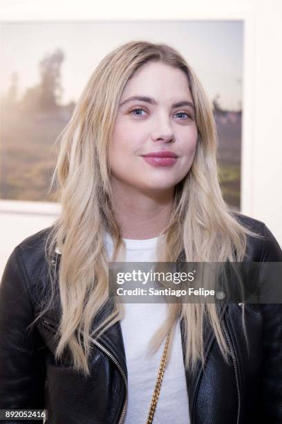 Ashley Benson attends the "Anton Yelchin: Provocative Beauty" Opening Night Exhibition at De Buck Gallery on December 13, 2017 in New York City.