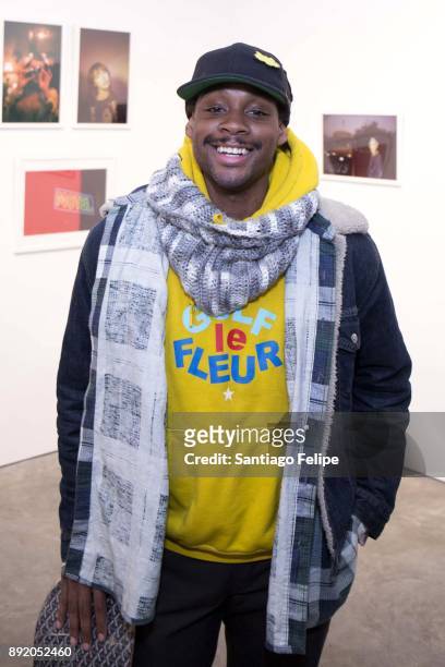 Dee Jackson attends the "Anton Yelchin: Provocative Beauty" Opening Night Exhibition at De Buck Gallery on December 13, 2017 in New York City.