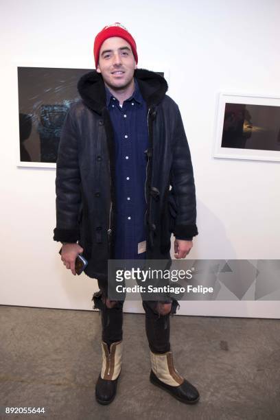 Logan Horne attends the "Anton Yelchin: Provocative Beauty" Opening Night Exhibition at De Buck Gallery on December 13, 2017 in New York City.