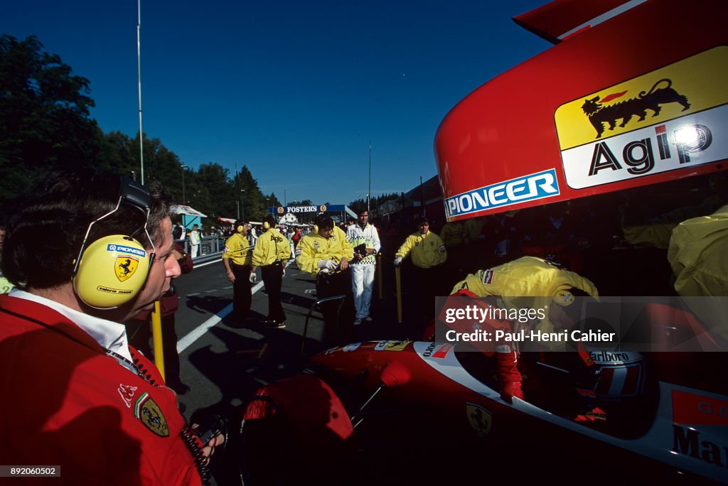 Jean Todt, Gerhard Berger, Grand Prix Of Belgium