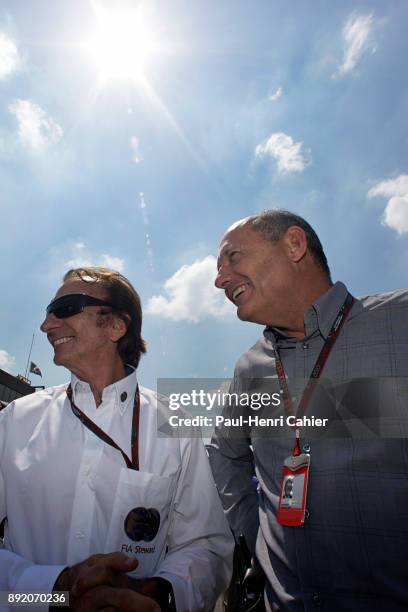 Ron Dennis, Emerson Fittipaldi, Grand Prix of Canada, Circuit Gilles Villeneuve, 13 June 2010.