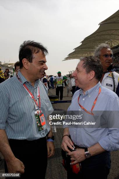 Carlos Ghosn, Jean Todt, Grand Prix of Bahrain, Bahrain International Circuit, 06 April 2008.