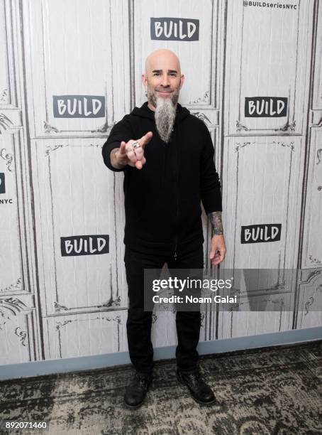 Scott Ian of Anthrax visits Build Series to discuss "Access All Areas: Stories from a Hard Rock Life" at Build Studio on December 13, 2017 in New...