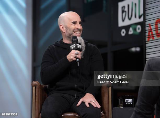 Scott Ian of Anthrax visits Build Series to discuss "Access All Areas: Stories from a Hard Rock Life" at Build Studio on December 13, 2017 in New...