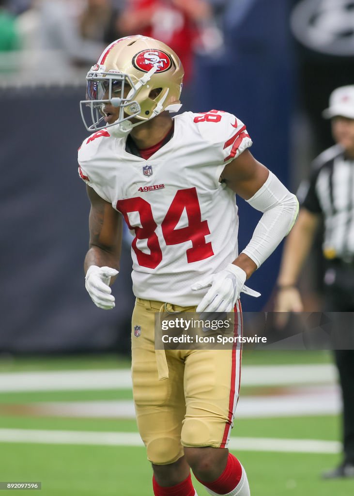 NFL: DEC 10 49ers at Texans