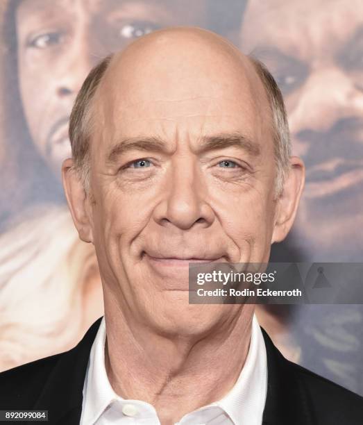 Actor J. K. Simmons arrives at the premiere of Warner Bros. Pictures' "Father Figures" at TCL Chinese Theatre on December 13, 2017 in Hollywood,...