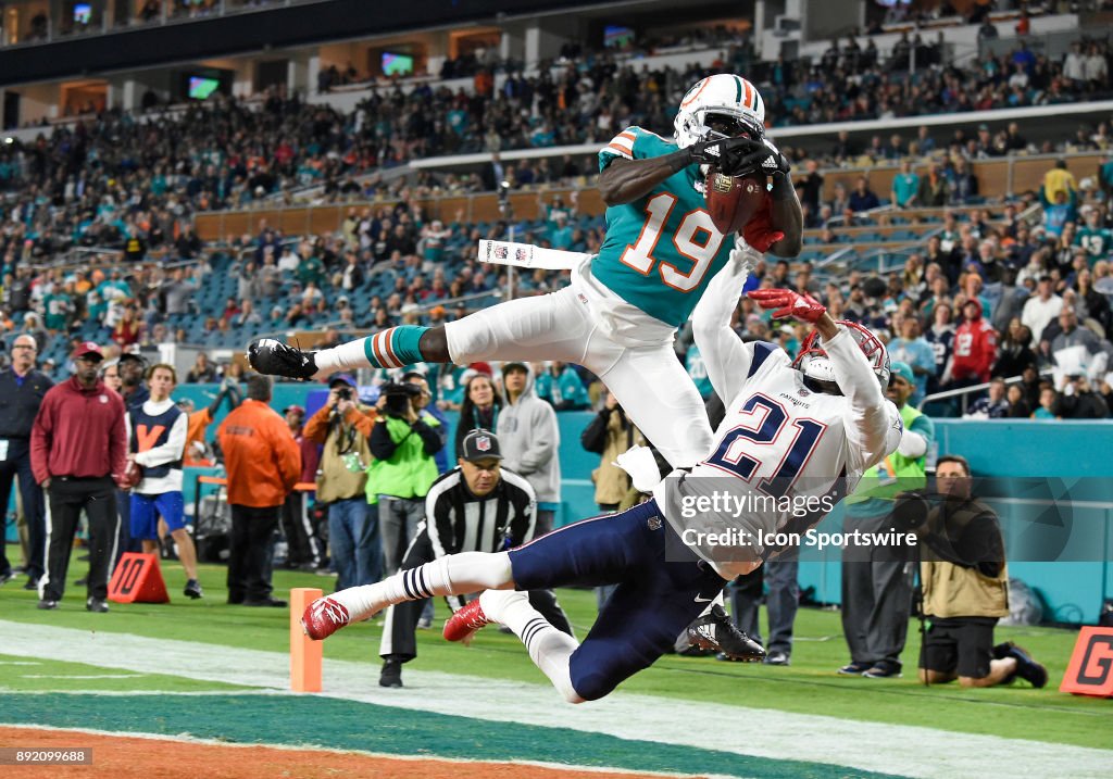 NFL: DEC 11 Patriots at Dolphins