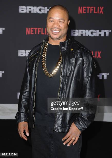 Xzibit attends the premiere of Netflix's "Bright" at Regency Village Theatre on December 13, 2017 in Westwood, California.