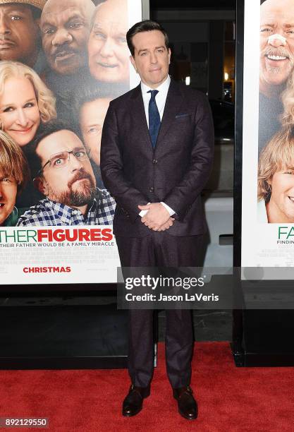 Actor Ed Helms attends the premiere of "Father Figures" at TCL Chinese Theatre on December 13, 2017 in Hollywood, California.