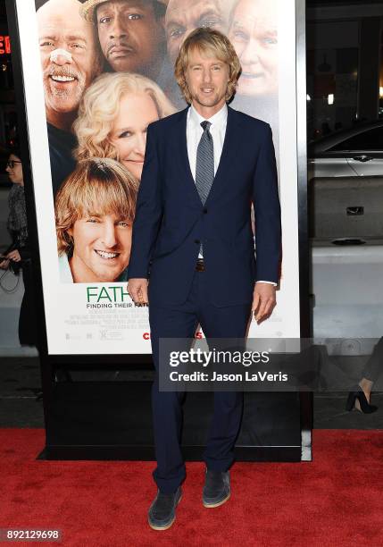 Actor Owen Wilson attends the premiere of "Father Figures" at TCL Chinese Theatre on December 13, 2017 in Hollywood, California.