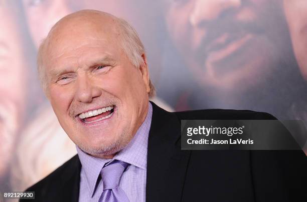 Terry Bradshaw attends the premiere of "Father Figures" at TCL Chinese Theatre on December 13, 2017 in Hollywood, California.