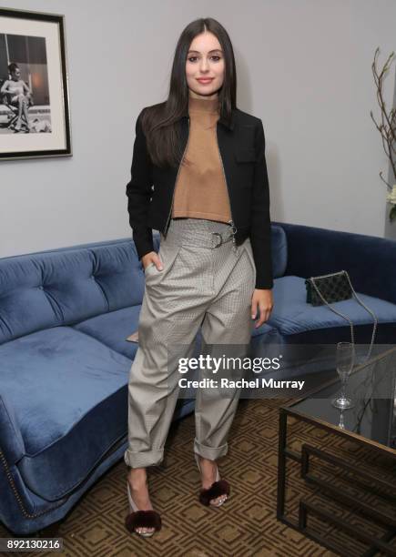 Marta Pozzan attends the Olgana Paris cocktail party at the Chateau Marmont on December 13, 2017 in Los Angeles, California.