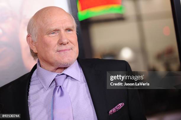 Terry Bradshaw attends the premiere of "Father Figures" at TCL Chinese Theatre on December 13, 2017 in Hollywood, California.