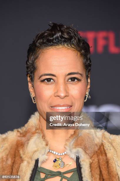 Daphne Wayans attends the premiere of Netflix's "Bright" at Regency Village Theatre on December 13, 2017 in Westwood, California.