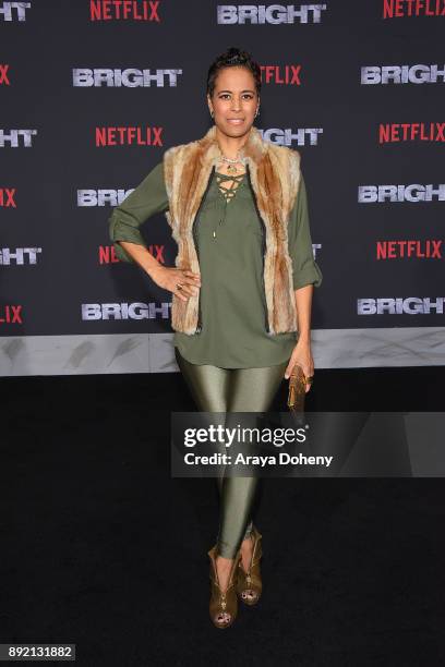 Daphne Wayans attends the premiere of Netflix's "Bright" at Regency Village Theatre on December 13, 2017 in Westwood, California.