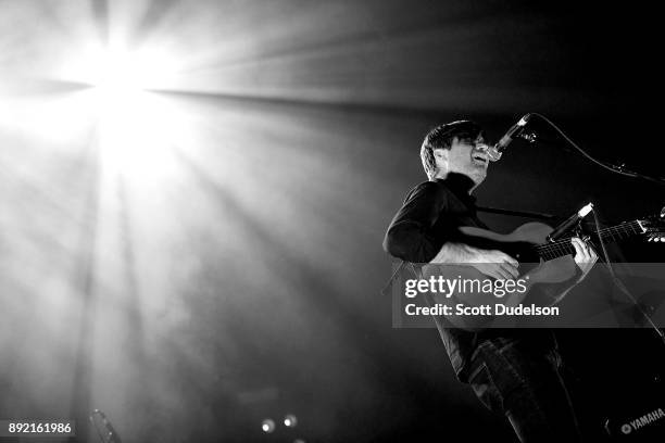 Singer Ben Gibbard of the band Death Cab for Cutie performs onstage at The Fonda Theatre on December 13, 2017 in Los Angeles, California.