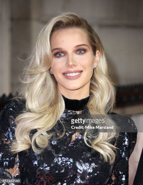 Helen Flanagan attends The Sun Military Awards at Banqueting House on December 13, 2017 in London, England.