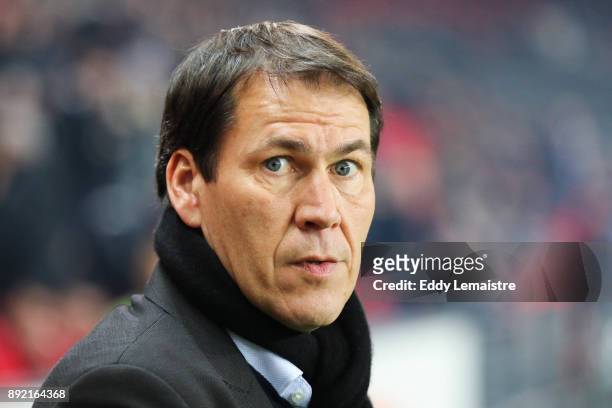 Rudi Garcia, Headcoach of Marseille during the french League Cup match, Round of 16, between Rennes and Marseille on December 13, 2017 in Rennes,...