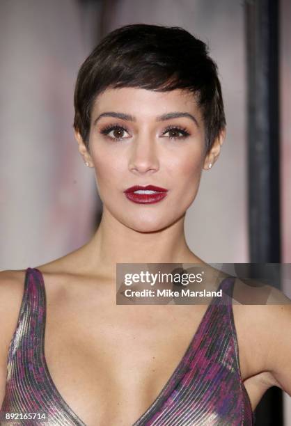 Frankie Bridge attends The Sun Military Awards at Banqueting House on December 13, 2017 in London, England.