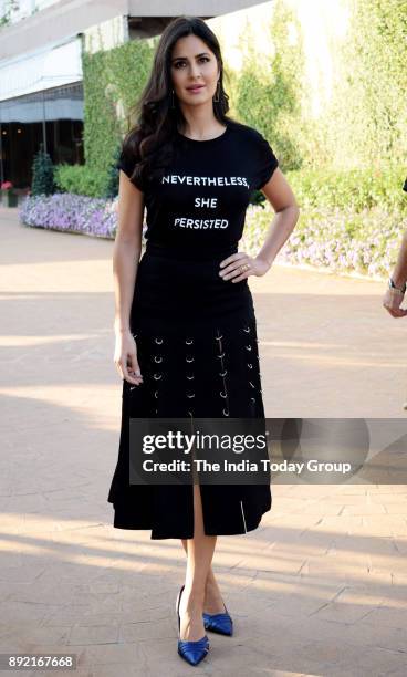 Katrina Kaif during the launch of Bina Kaks book Silent Sentinels of Ranthambhore at Taj Lands End in Mumbai.