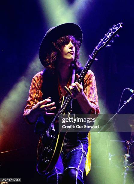 Matthew Paige of Blackfoot Gypsies performs on stage at the Eventim Apollo on December 10, 2017 in London, England.