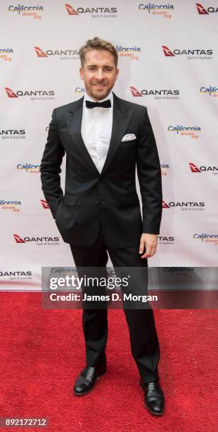 Australian celebrity singer Hugh Sheridan attends a party hosted by Qantas to celebrate their first Dreamliner from Melbourne to Los Angeles, on...