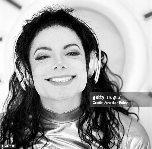 Singer/Songwriter Michael Jackson on the set of music video "Scream" in Los Angeles, 1995.