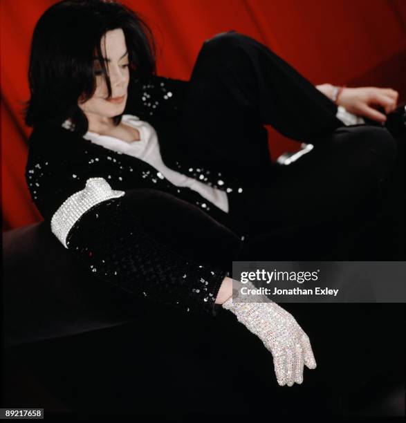 Singer/Songwriter Michael Jackson photographed at Neverland Ranch for Vibe Magazine on December 17, 2001.