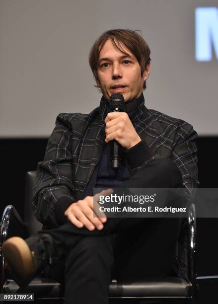 Director Sean Baker attends the Hammer Museum Presents The Contenders 2017- "The Florida Project" at The Hammer Museum on December 13, 2017 in Los...