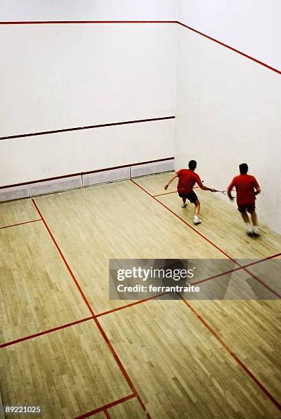 squash - squash game stock pictures, royalty-free photos & images