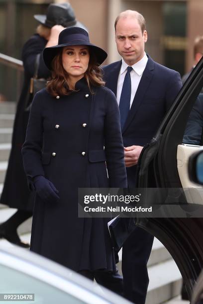 Catherine, Duchess of Cambridge and Prince William, Duke of Cambridge attend the Grenfell Tower national memorial service held at St Paul's Cathedral...