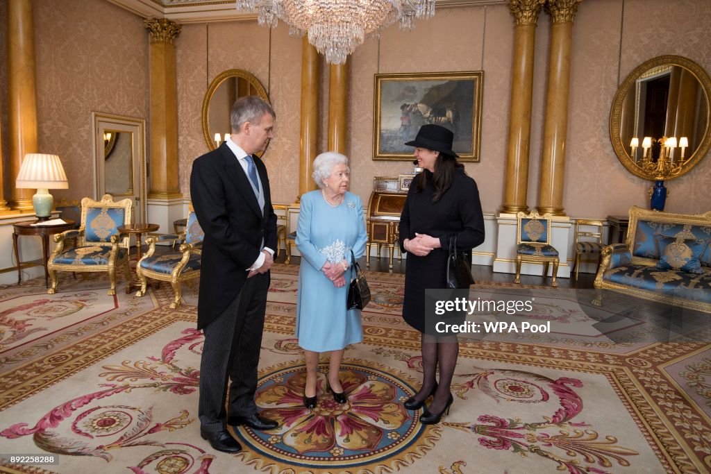 Audience at Buckingham Palace