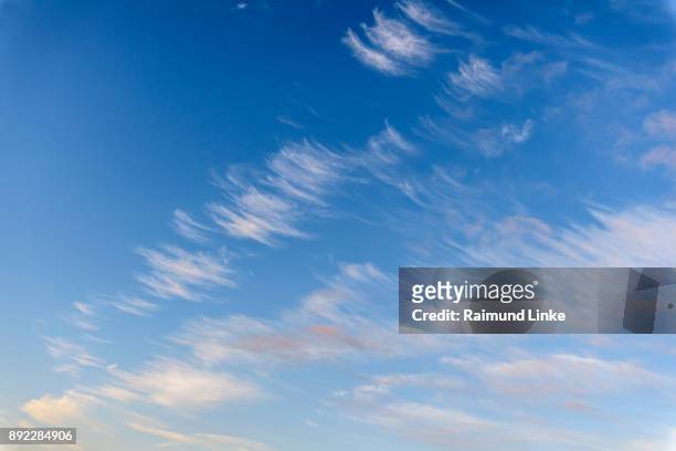 clouds on sky, le markstein, vosges, haut rhin, france - beauty haut bildbanksfoton och bilder