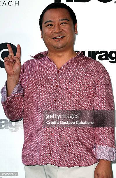 Actor Rex Lee attends the Entourage Bungalow at W South Beach on July 23, 2009 in Miami Beach, Florida.