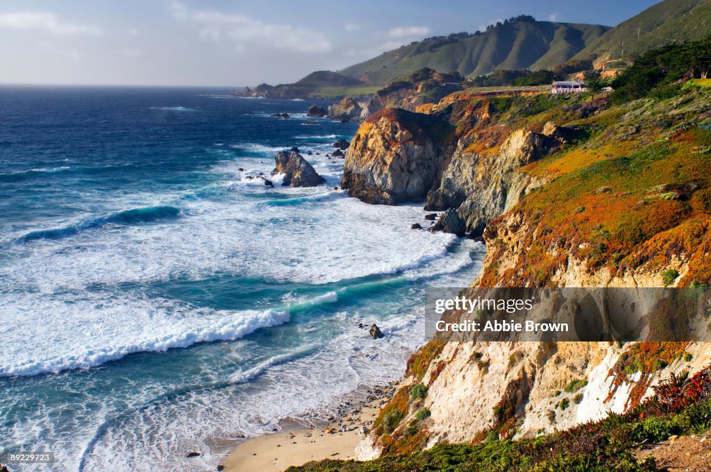 Santa Lucia Mountains in Big Sur