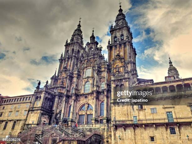 cathedral of santiago de compostela - episcopal conference stock pictures, royalty-free photos & images